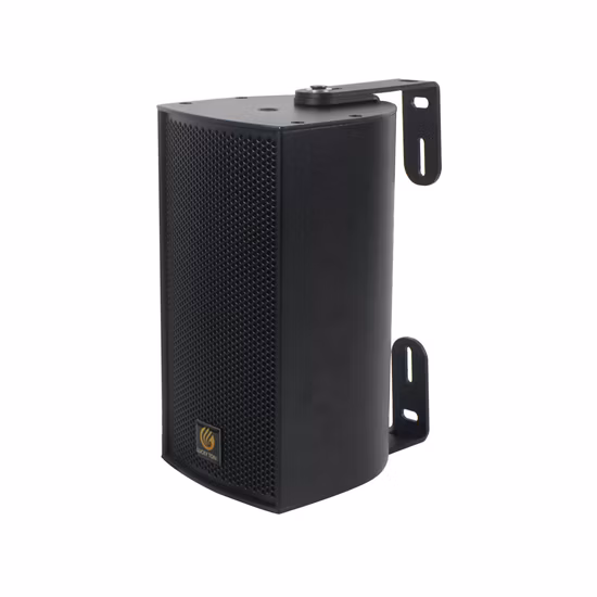 Alto-falante de coluna Dante Network de 4 polegadas e 90 W com DSP e fonte de alimentação Poe