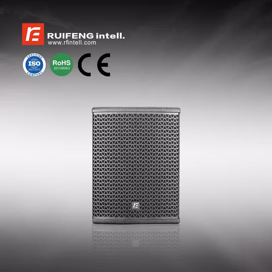 Alto-falante coaxial de alcance total integrado em dois