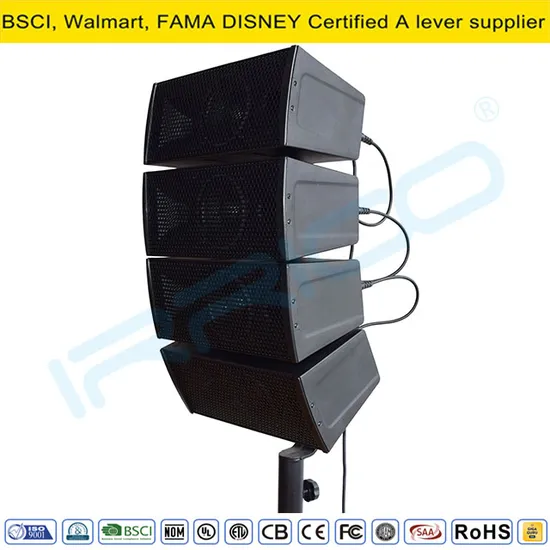 Conjunto de karaokê profissional de áudio de 6000 W 2 x 18 polegadas Caixa de som Sistema de alto-falantes PA Subwoofer ativo Line Array Bocina Parlant