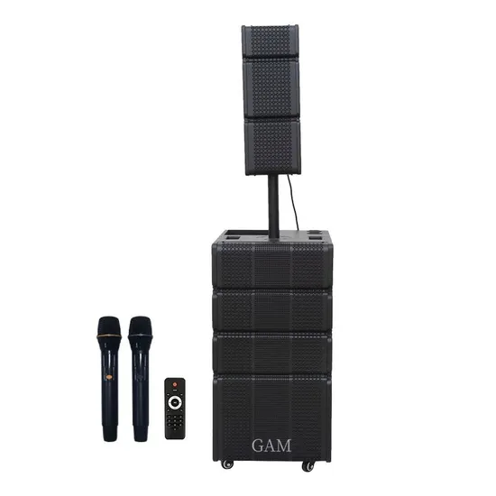 Alto-falantes profissionais sem fio estéreo de 10 polegadas com coluna para festas ao ar livre e DJ