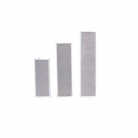 Alto-falante de coluna com suporte de montagem para fácil instalação