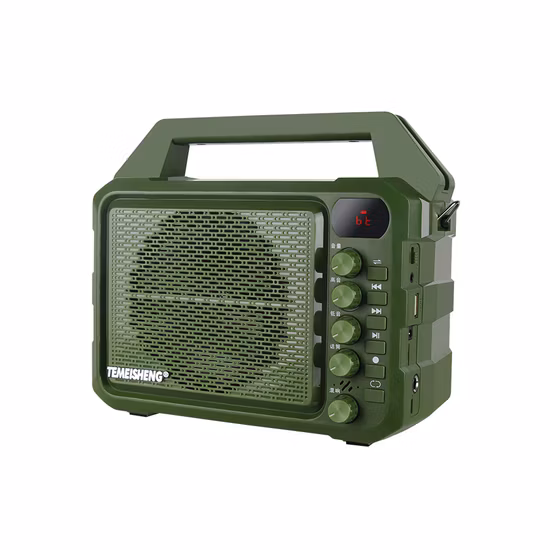 Mini alto-falante Bluetooth! ! ! Alto-falante ativo de alcance total de 5 polegadas para uso externo A5